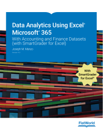 Data Analytics Using Excel Microsoft 365: With Accounting and Finance Datasets 