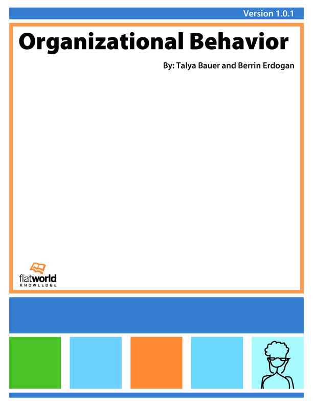 Cover of Organizational Behavior v1.0.1