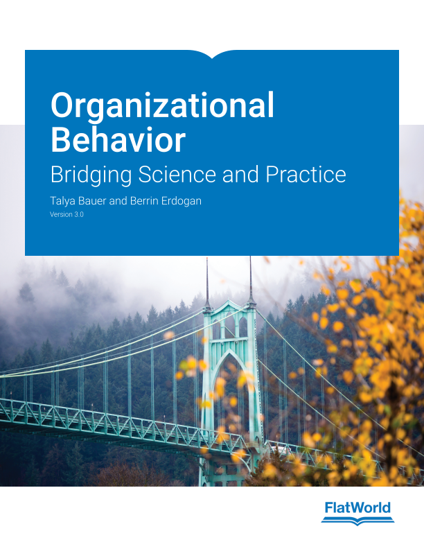 Cover of Organizational Behavior: Bridging Science and Practice v3.0