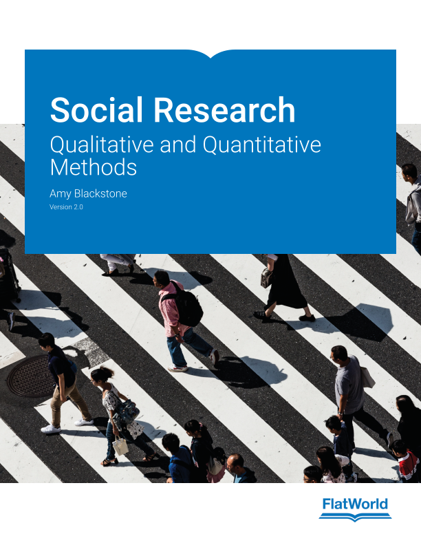 Cover of Social Research: Qualitative and Quantitative Methods  v2.0