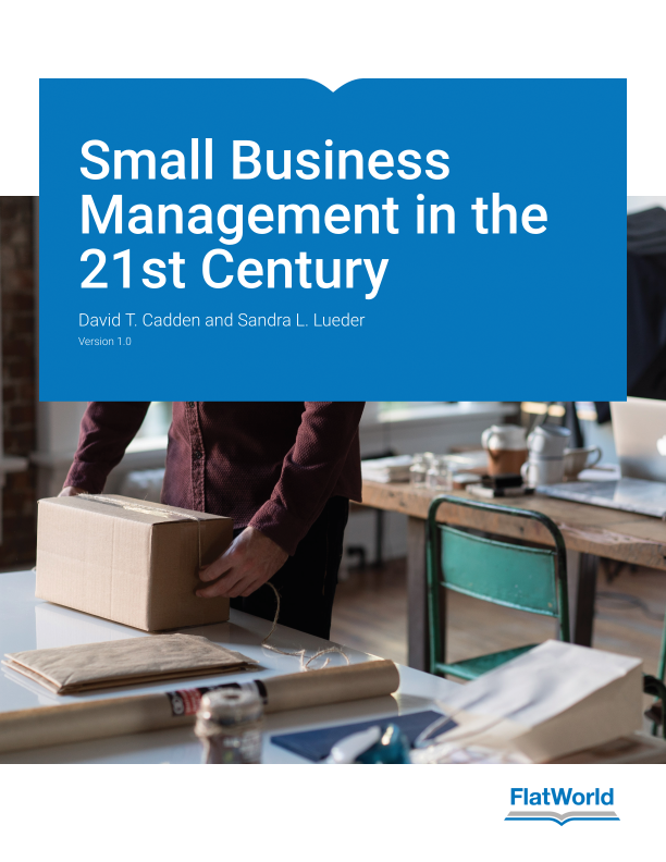 Cover of Small Business Management in the 21st Century v1.0