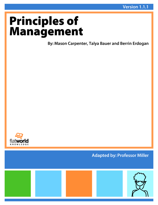 Cover of Principles of Management v1.1.1