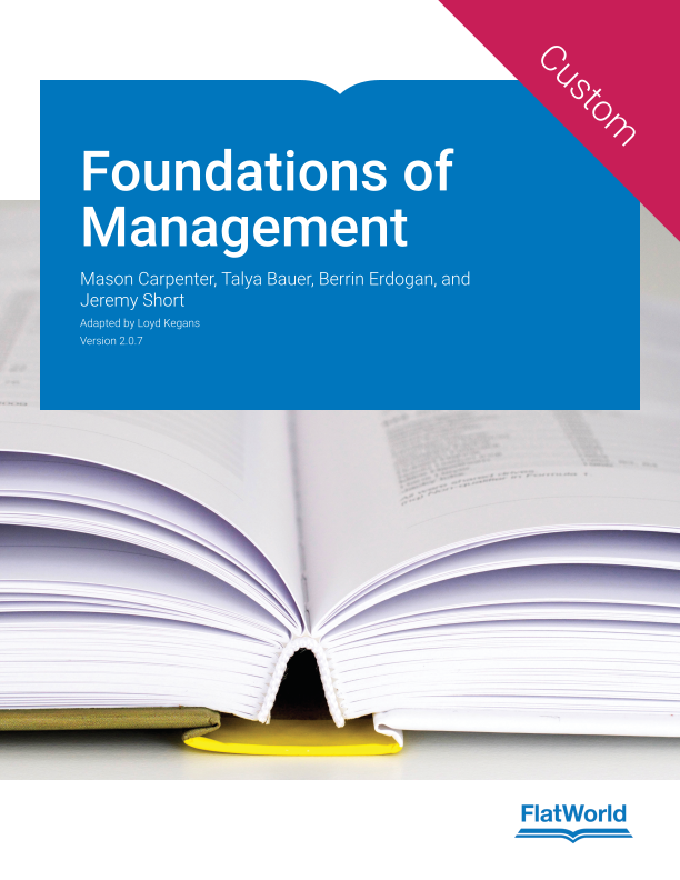 Foundations of Management