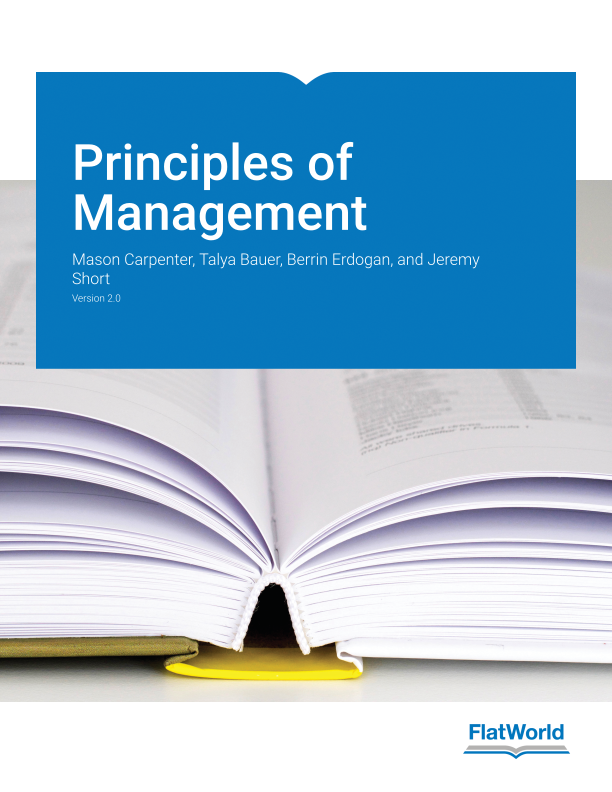 Cover of Principles of Management v2.0
