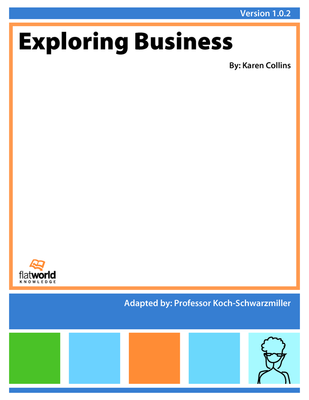 Cover of Exploring Business v1.0.2