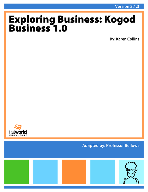 Cover of Exploring Business v2.1.3