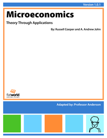 Cover of Microeconomics: Theory Through Applications v1.0.1