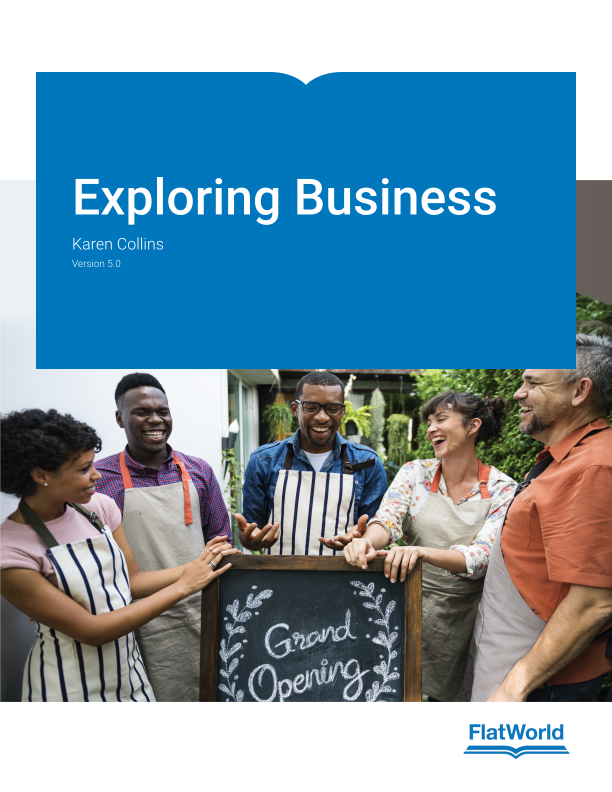 Cover of Exploring Business v5.0