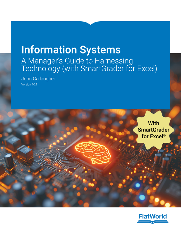 Cover of Information Systems: A Manager's Guide to Harnessing Technology (with SmartGrader for Excel) v10.1