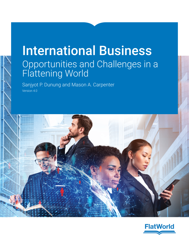 Cover of International Business: Opportunities and Challenges in a Flattening World v4.0