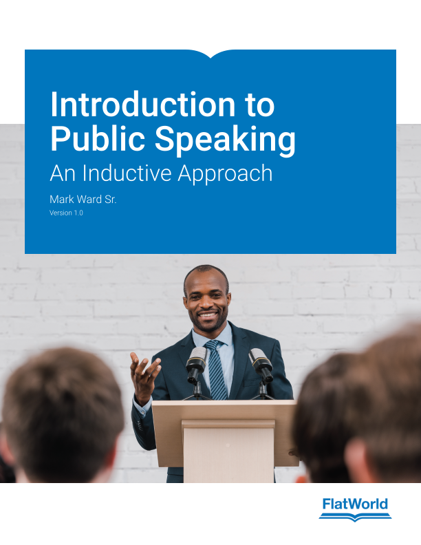 Cover of Introduction to Public Speaking: An Inductive Approach v1.0