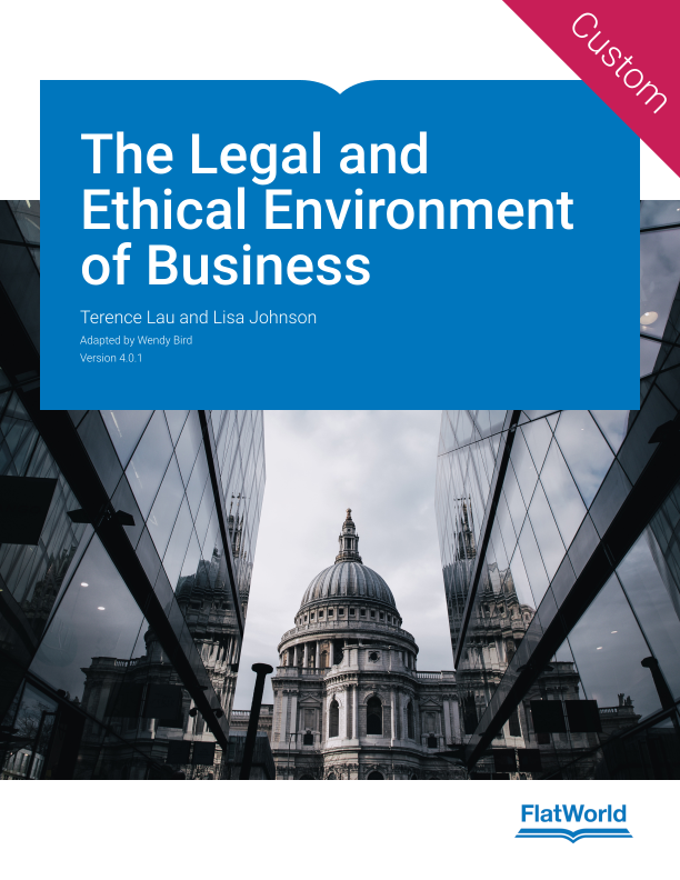 Required Reading - The Legal And Ethical Environment Of Business V4.0.1 ...