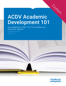 Cover of ACDV Academic Development 101 v1.0.12