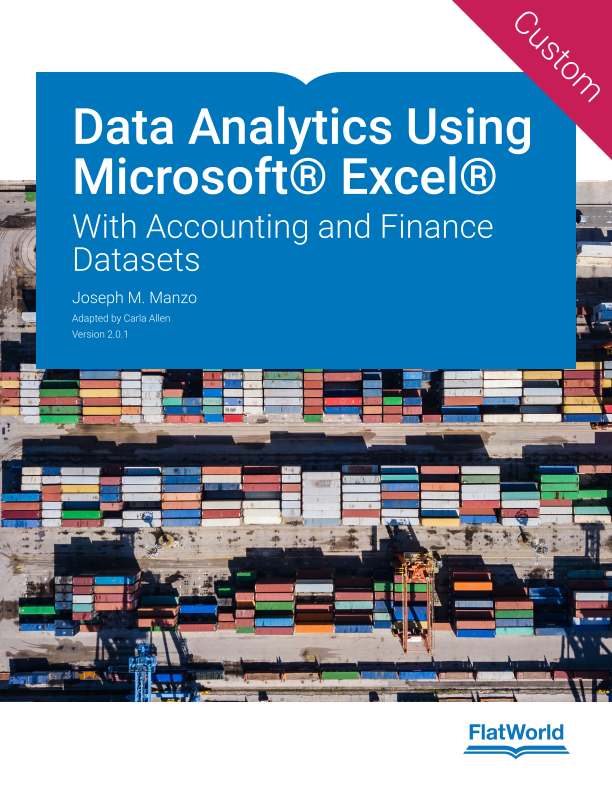 Data Analytics Using Microsoft® Excel®