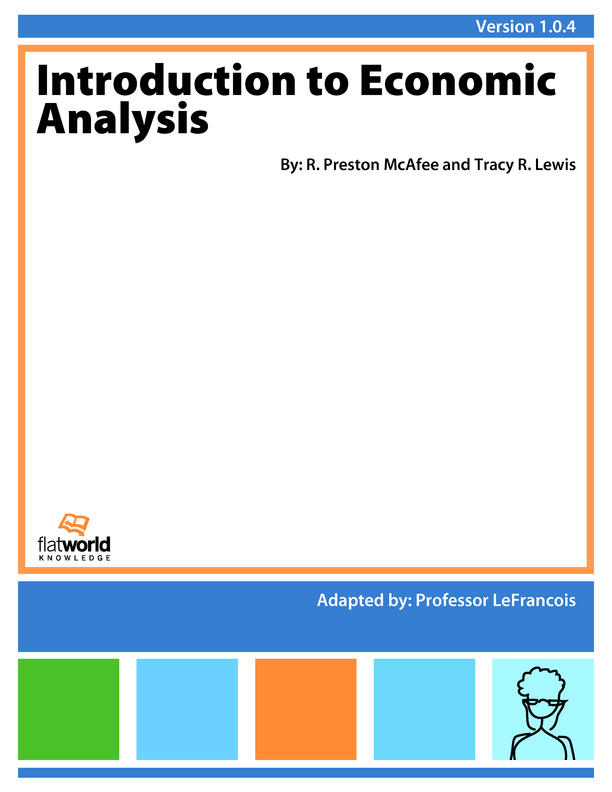 Cover of Introduction to Economic Analysis v1.0.4