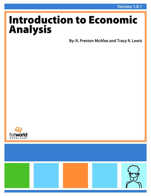 Introduction to Economic Analysis