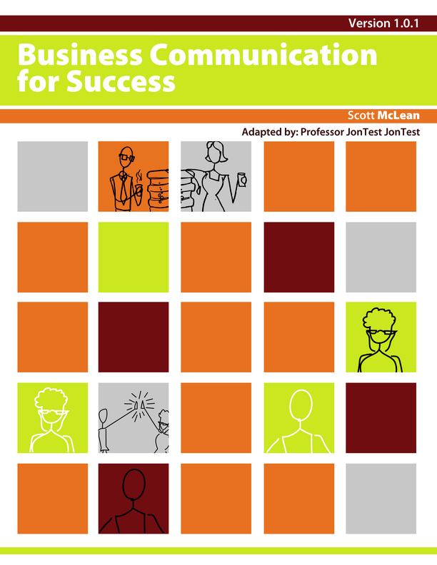 Cover of Business Communication for Success v1.0.1