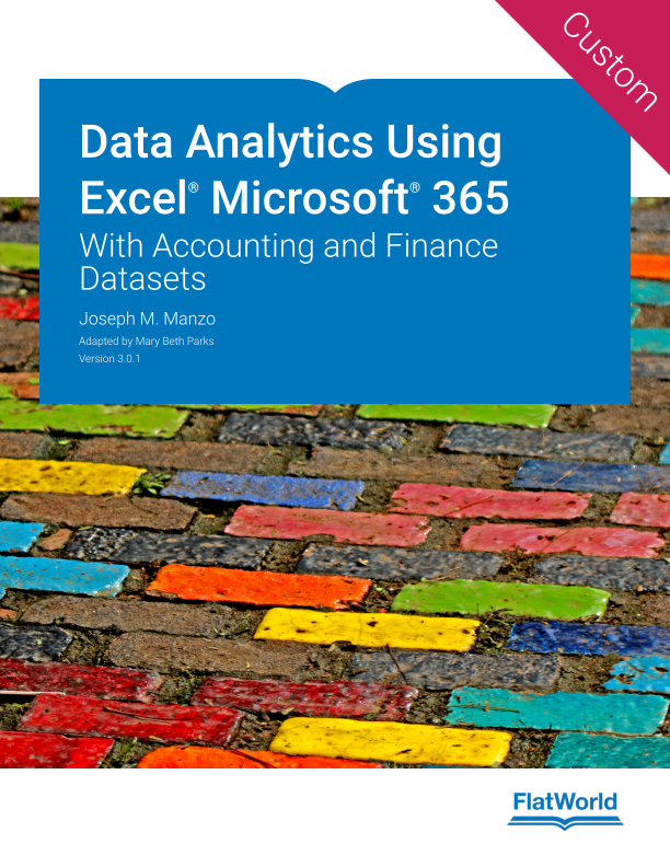 Data Analytics Using Excel® Microsoft® 365