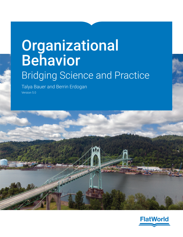 Cover of Organizational Behavior: Bridging Science and Practice v5.0