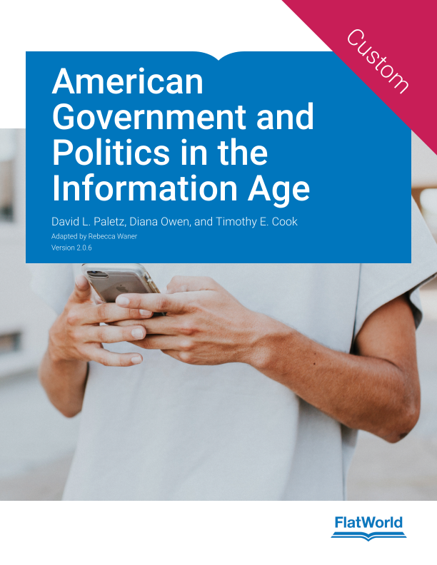Cover of American Government and Politics in the Information Age v2.0.6