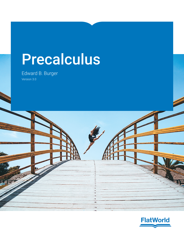 Cover of Precalculus v3.0