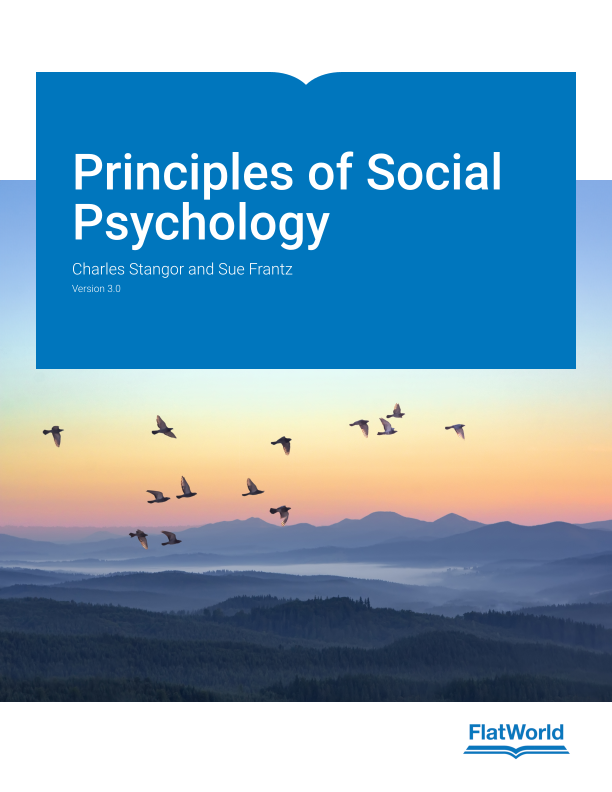 Principles of Social Psychology