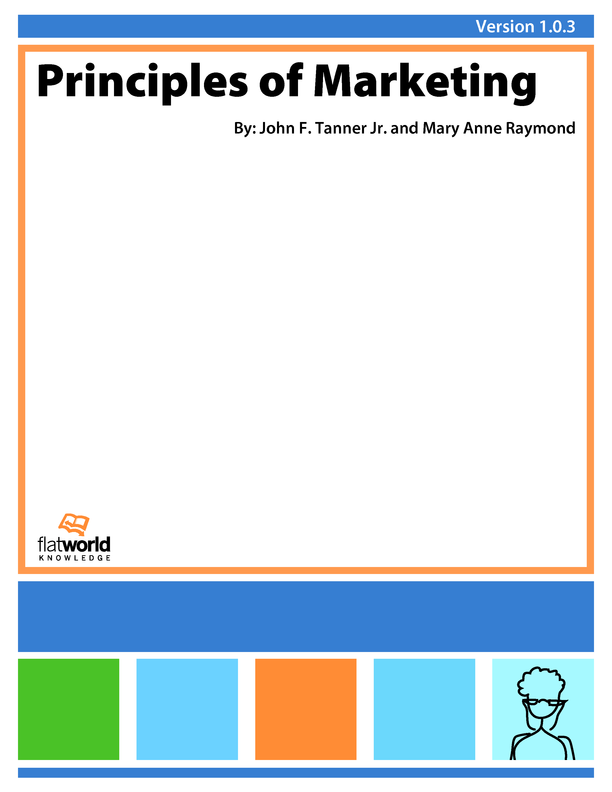 Cover of Principles of Marketing v1.0.3