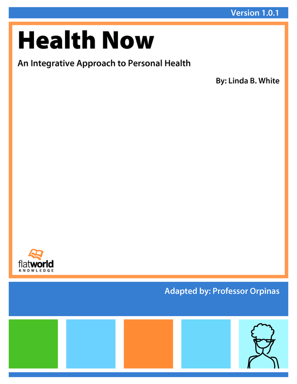 Cover of Health Now: An Integrative Approach to Personal Health v1.0.1